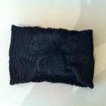 Black Knitted Hairband